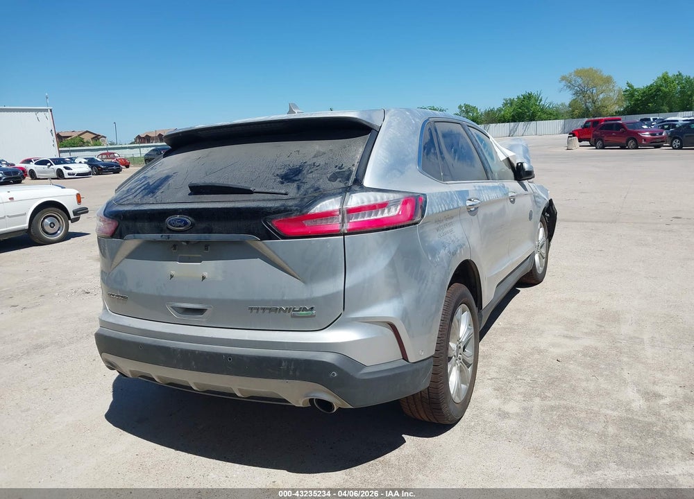2019 FORD EDGE TITANIUM VIN: 2FMPK3K9XKBB75522