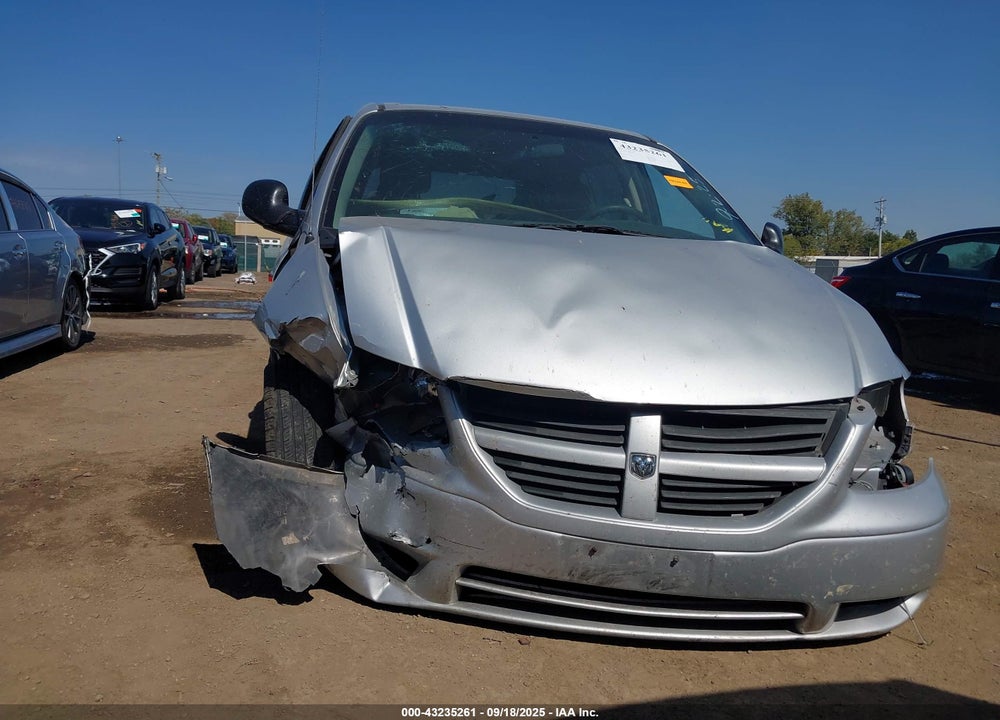 2006 DODGE CARAVAN SXT VIN: 1D4GP45R16B582103