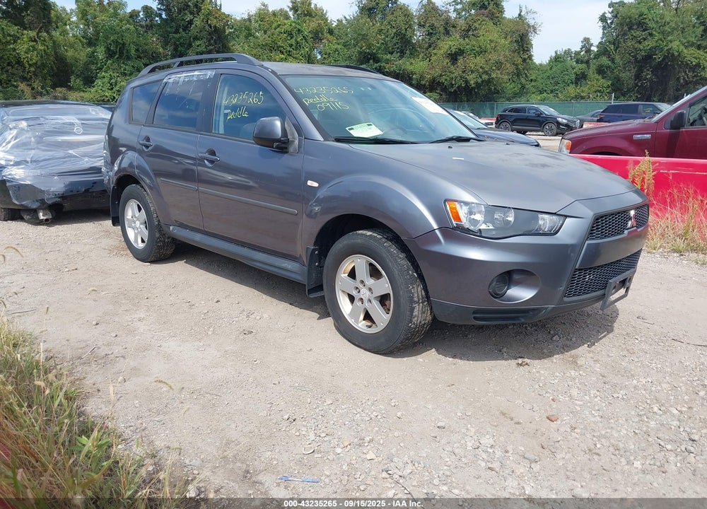 2010 MITSUBISHI OUTLANDER ES VIN: JA4AS2AW2AZ004037