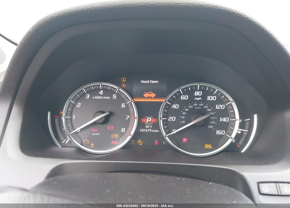2017 ACURA TLX TECHNOLOGY PACKAGE VIN: 19UUB2F59HA005067