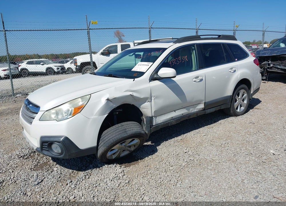 2014 SUBARU OUTBACK VIN: 4S4BRCLC9E3249212