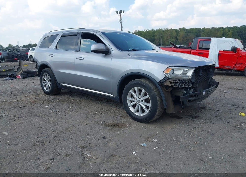 2016 DODGE DURANGO SXT VIN: 1C4RDHAG5GC322583