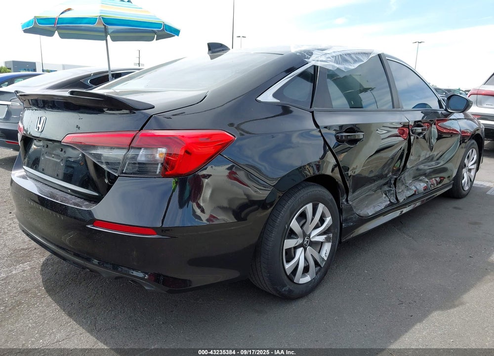 2023 HONDA CIVIC VIN: 2HGFE2F22PH539386