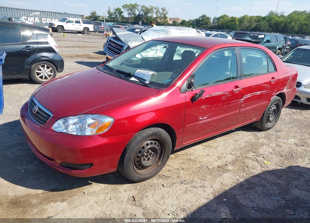 2007 TOYOTA COROLLA LE VIN: 2T1BR32E27C854710