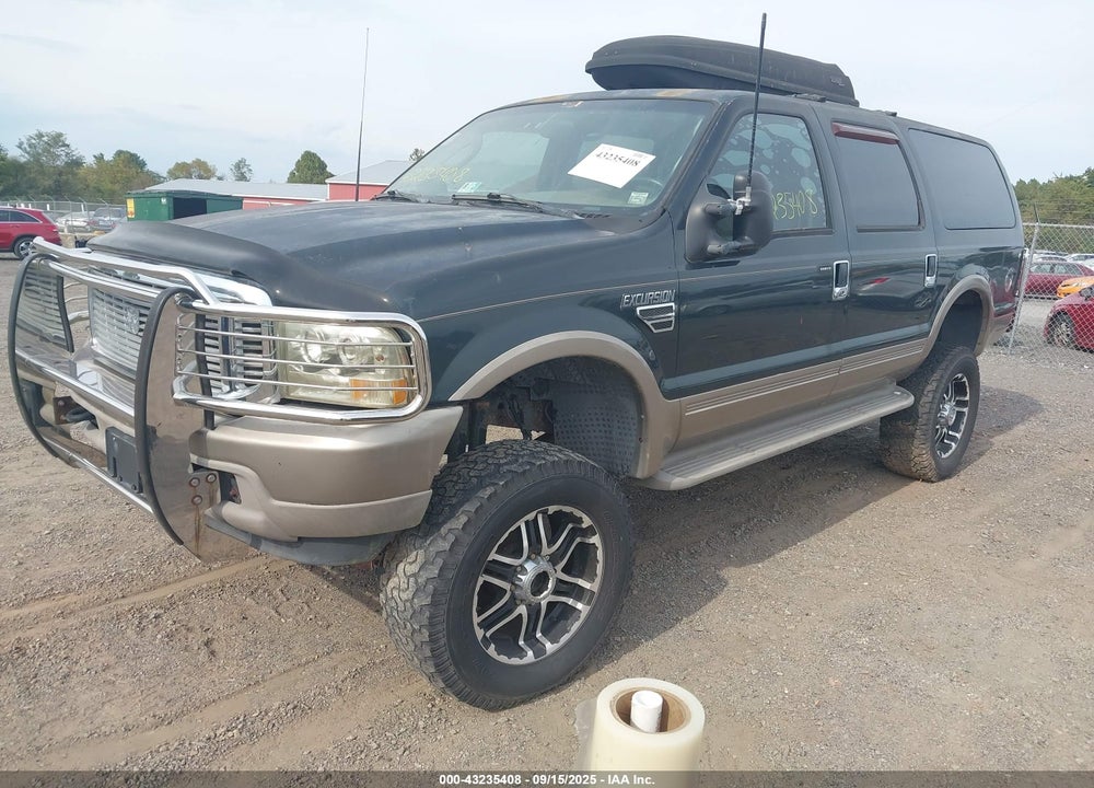 2003 FORD EXCURSION EDDIE BAUER VIN: 1FMNU45S63EA15696