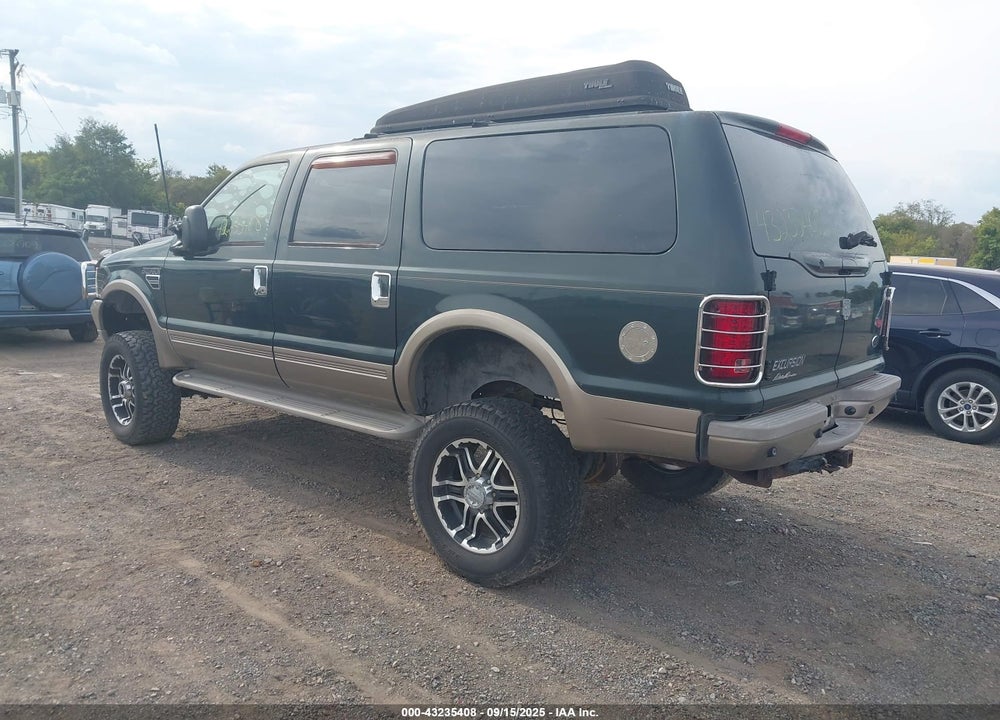 2003 FORD EXCURSION EDDIE BAUER VIN: 1FMNU45S63EA15696