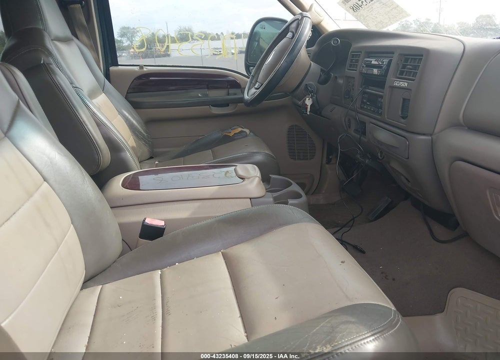 2003 FORD EXCURSION EDDIE BAUER VIN: 1FMNU45S63EA15696