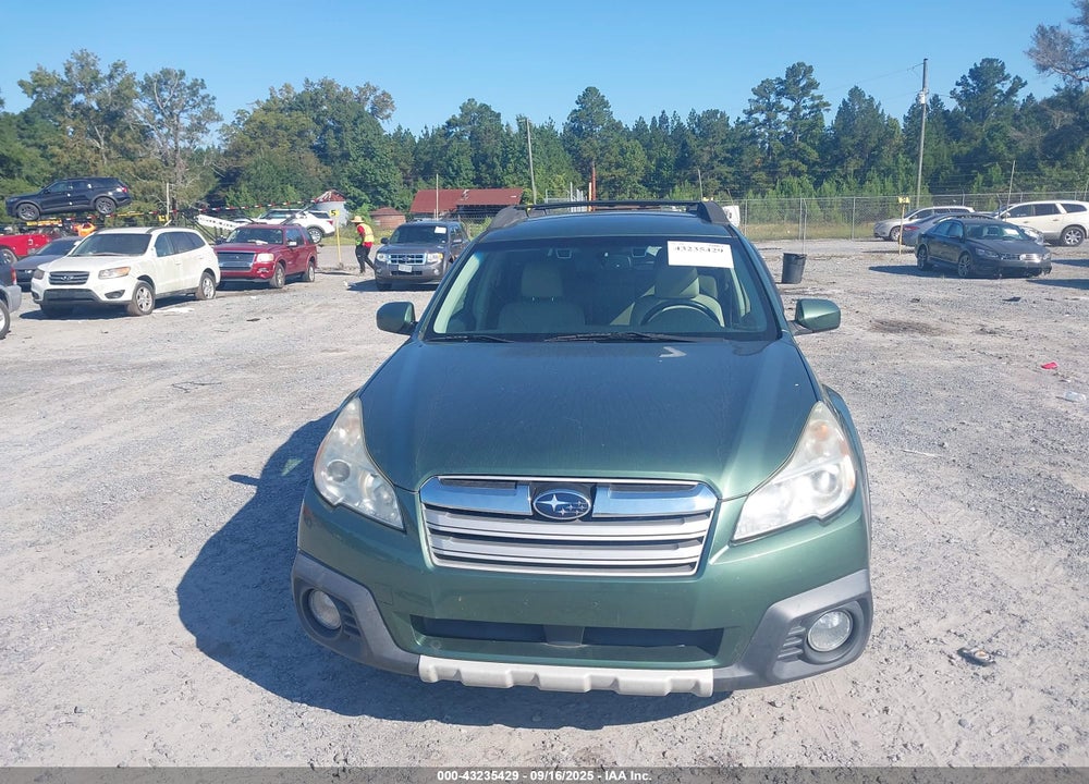 2013 SUBARU OUTBACK VIN: 4S4BRBPCXD3228789