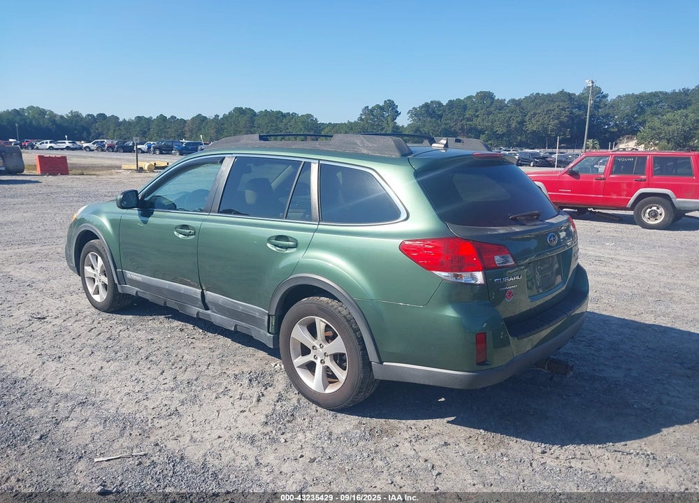 2013 SUBARU OUTBACK VIN: 4S4BRBPCXD3228789