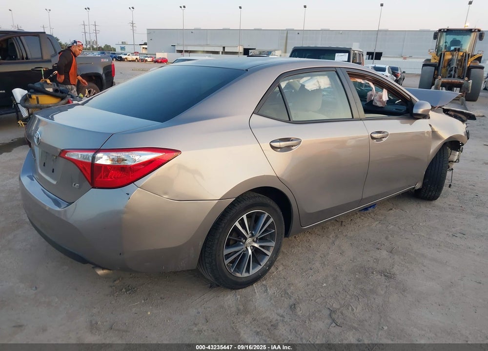 2016 TOYOTA COROLLA LE PLUS VIN: 5YFBURHE2GP376362