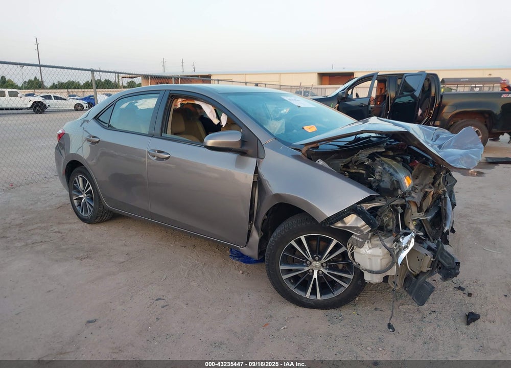 2016 TOYOTA COROLLA LE PLUS VIN: 5YFBURHE2GP376362