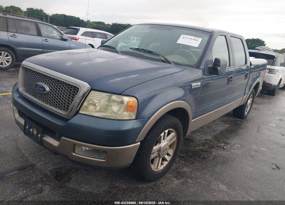 2005 FORD F-150 LARIAT/XLT VIN: 1FTPW125X5KD96445