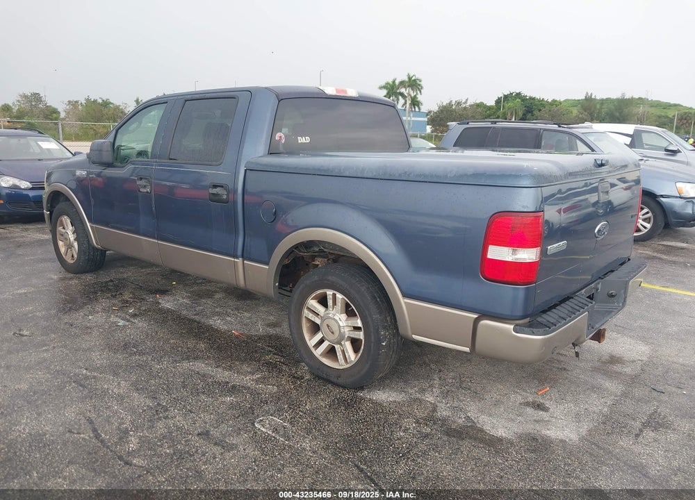 2005 FORD F-150 LARIAT/XLT VIN: 1FTPW125X5KD96445