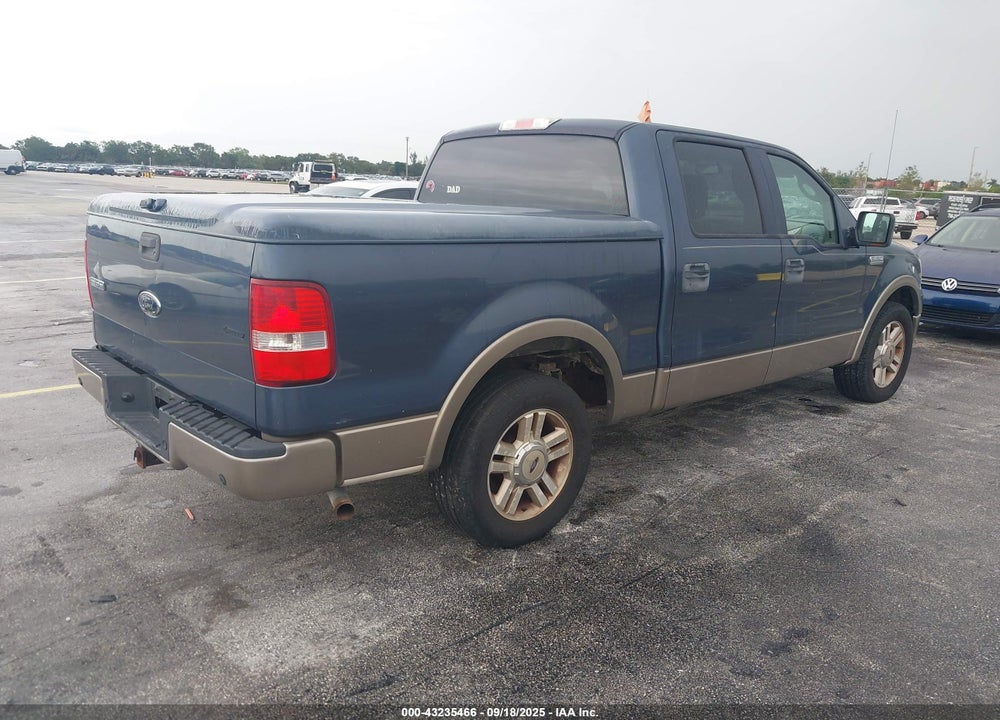 2005 FORD F-150 LARIAT/XLT VIN: 1FTPW125X5KD96445