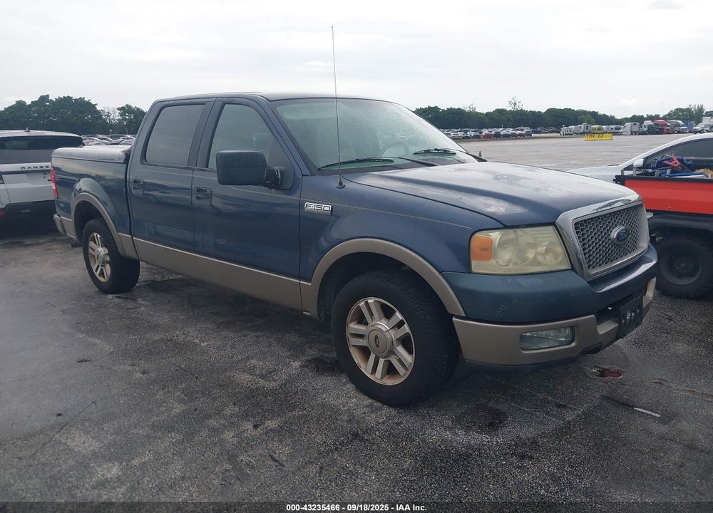 2005 FORD F-150 LARIAT/XLT VIN: 1FTPW125X5KD96445