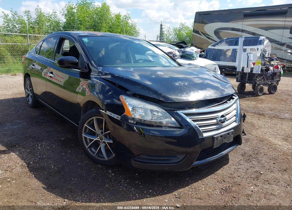 2015 NISSAN SENTRA SV VIN: 3N1AB7APXFY292552