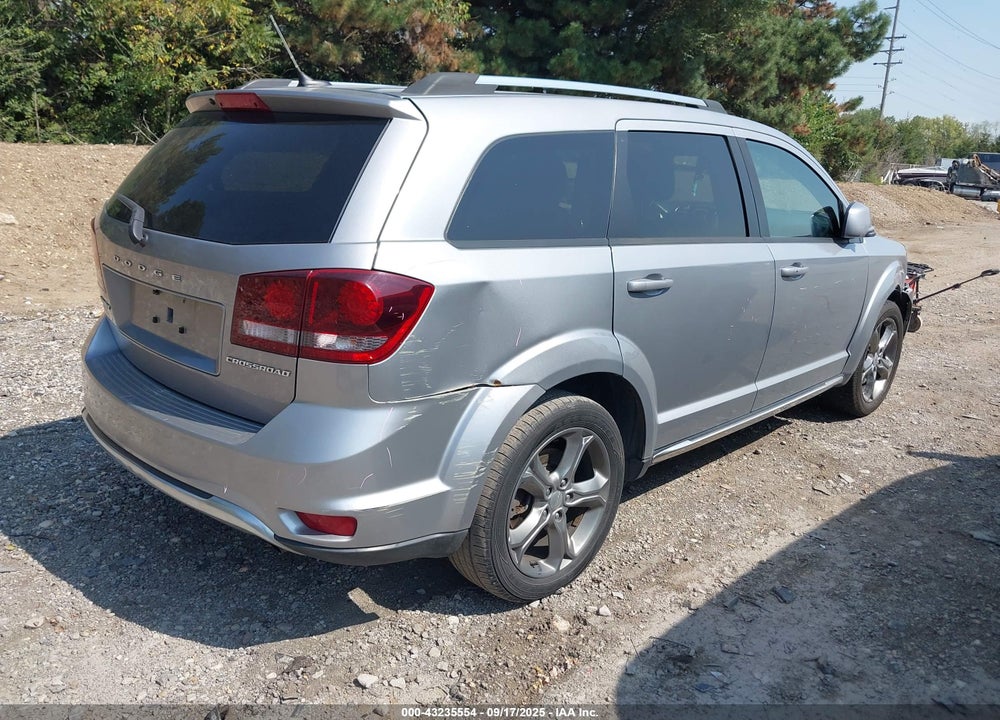 2016 DODGE JOURNEY CROSSROAD VIN: 3C4PDCGB9GT186923