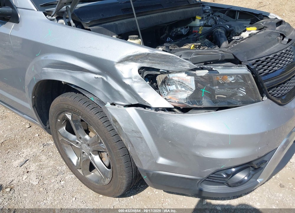 2016 DODGE JOURNEY CROSSROAD VIN: 3C4PDCGB9GT186923