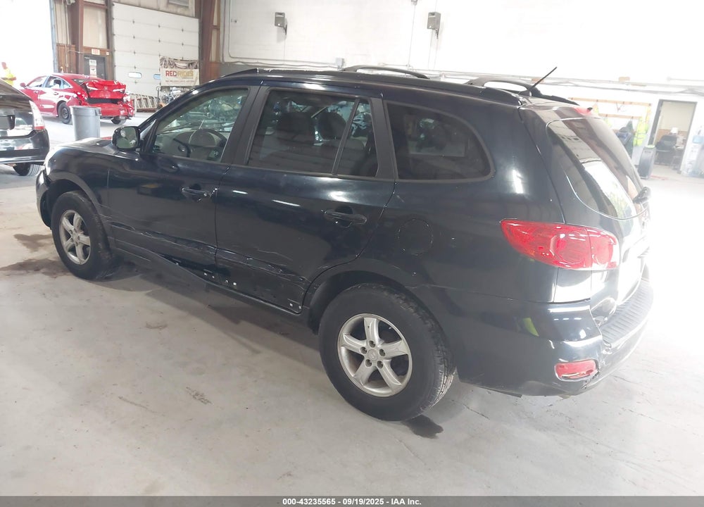 2007 HYUNDAI SANTA FE GLS VIN: 5NMSG73D77H012880