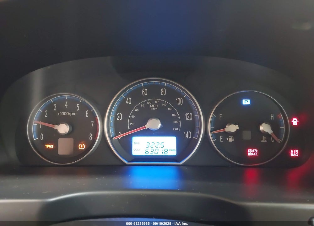 2007 HYUNDAI SANTA FE GLS VIN: 5NMSG73D77H012880