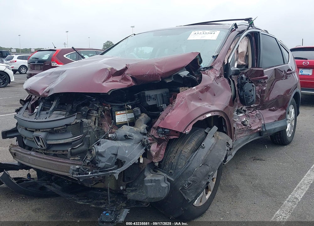 2014 HONDA CR-V EX-L VIN: 5J6RM4H79EL060735