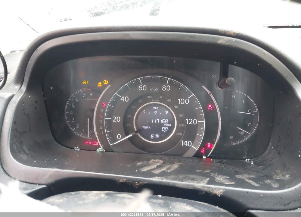 2014 HONDA CR-V EX-L VIN: 5J6RM4H79EL060735