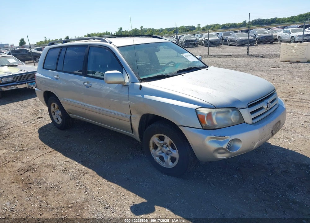 2005 TOYOTA HIGHLANDER VIN: JTEGD21A250111271