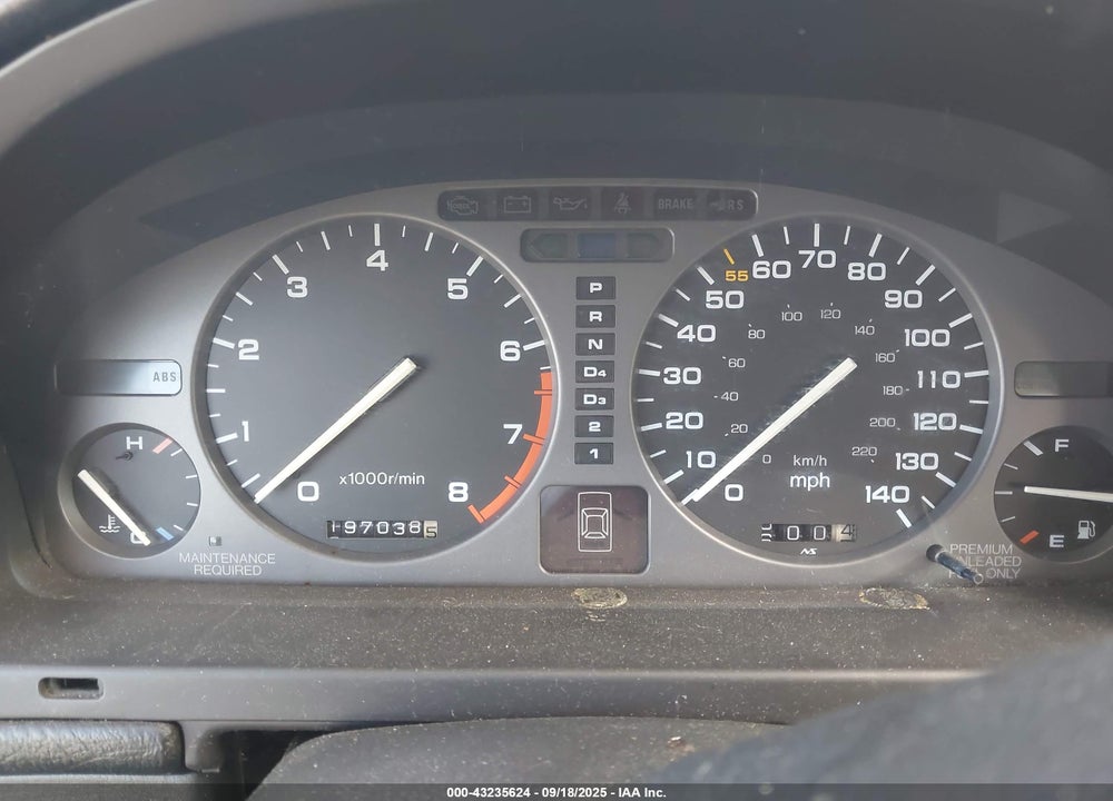 1992 ACURA LEGEND L VIN: JH4KA8266NC003298