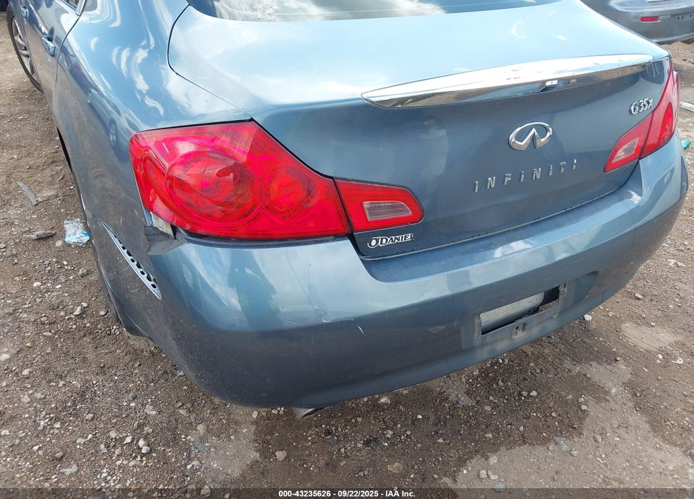 2008 INFINITI G35X VIN: JNKBV61F18M254318