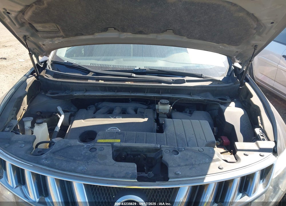 2010 NISSAN MURANO VIN: JN8AZ1MW9AW140677