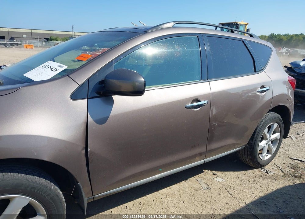 2010 NISSAN MURANO VIN: JN8AZ1MW9AW140677