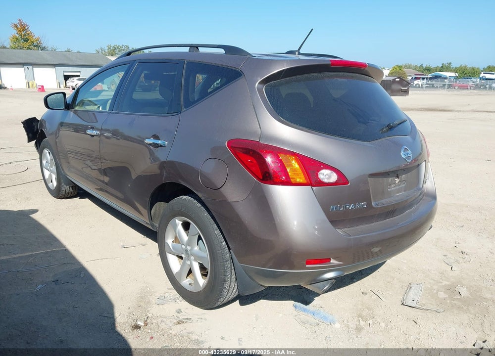 2010 NISSAN MURANO VIN: JN8AZ1MW9AW140677