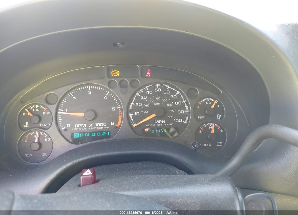 2001 CHEVROLET S-10 LS VIN: 1GCDT13W21K254779