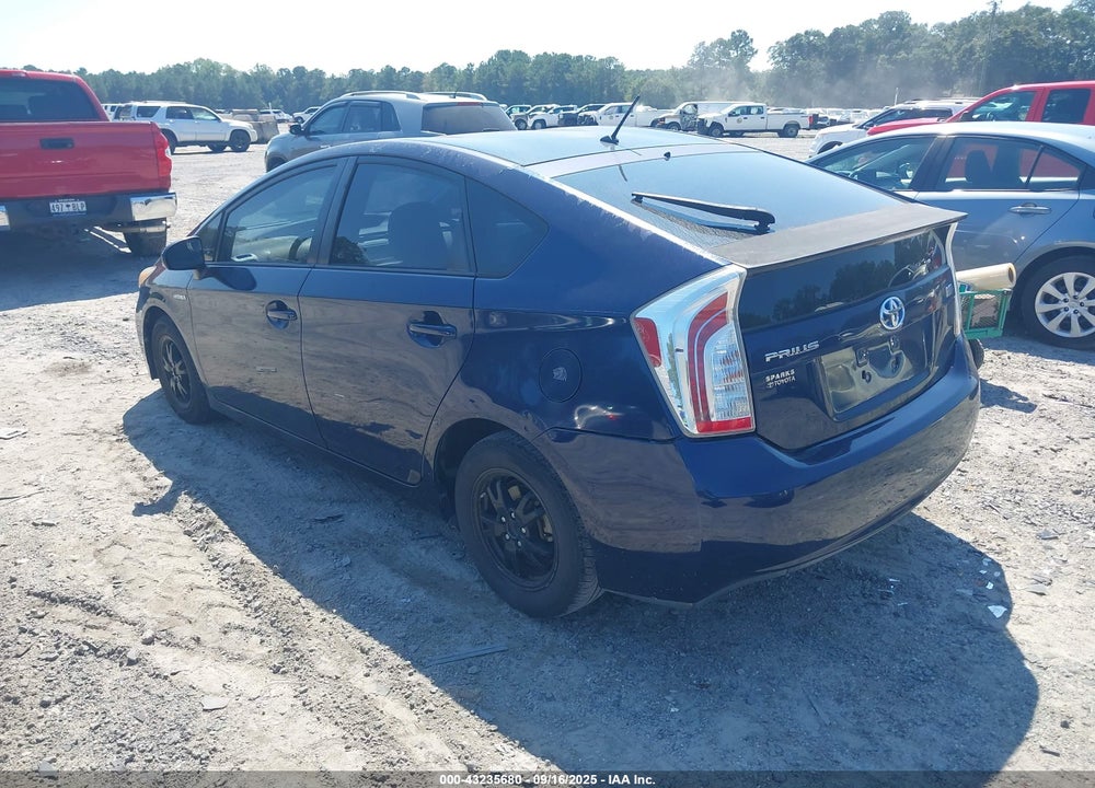 2012 TOYOTA PRIUS VIN: JTDKN3DU6C1537849