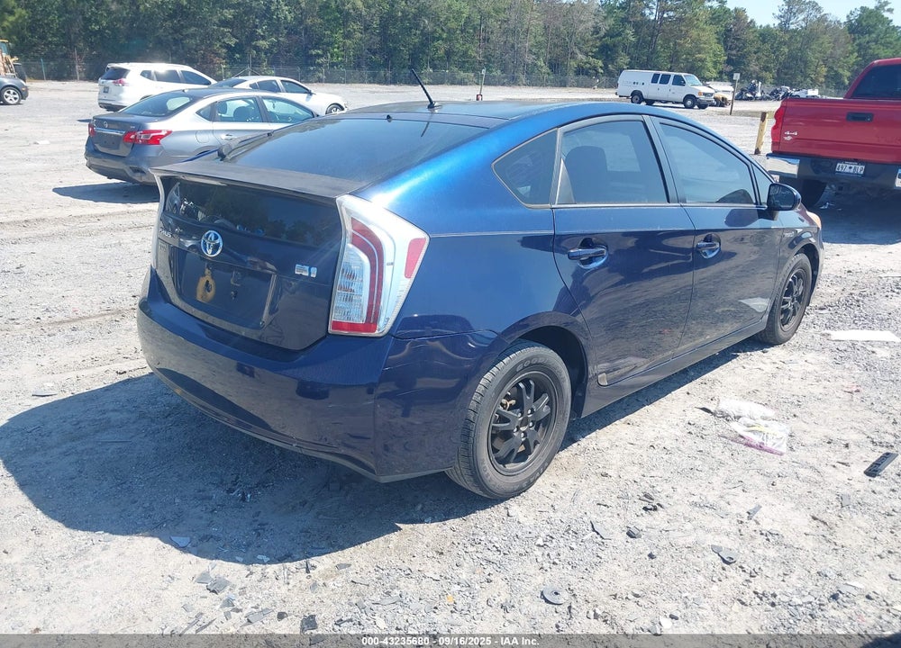 2012 TOYOTA PRIUS VIN: JTDKN3DU6C1537849
