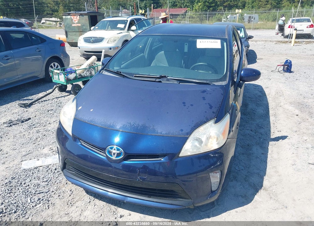 2012 TOYOTA PRIUS VIN: JTDKN3DU6C1537849