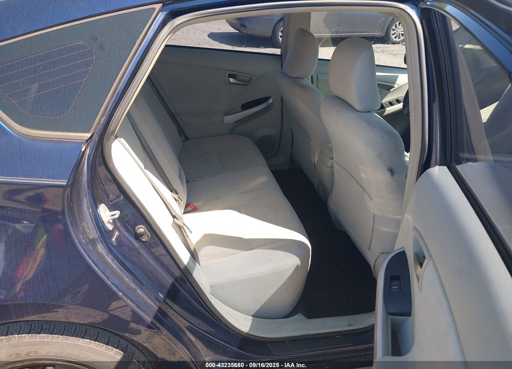 2012 TOYOTA PRIUS VIN: JTDKN3DU6C1537849
