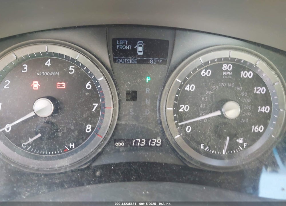 2007 LEXUS ES 350 VIN: JTHBJ46G072105233