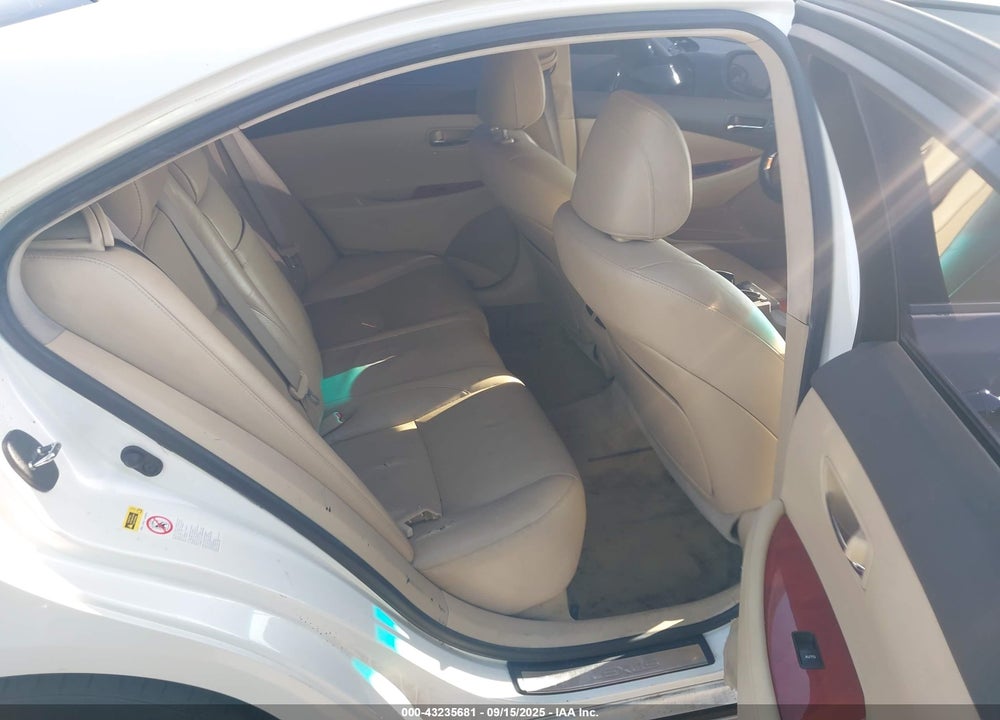 2007 LEXUS ES 350 VIN: JTHBJ46G072105233