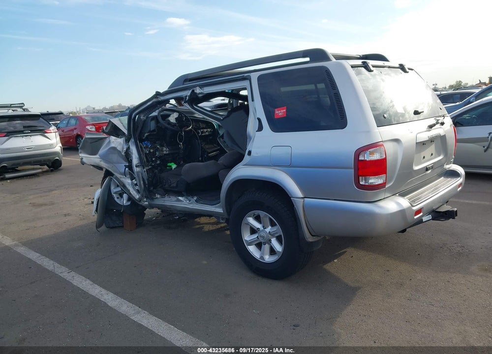 2003 NISSAN PATHFINDER SE VIN: JN8DR09X03W710271