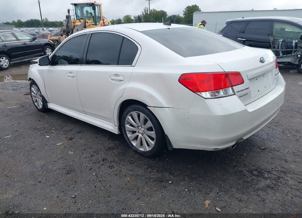 2011 SUBARU LEGACY 2.5I LIMITED VIN: 4S3BMBK61B3248396