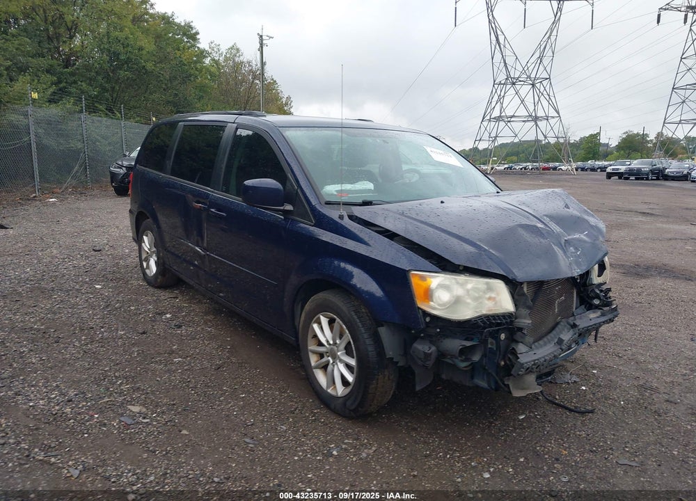 2013 DODGE GRAND CARAVAN SXT VIN: 2C4RDGCG7DR514601