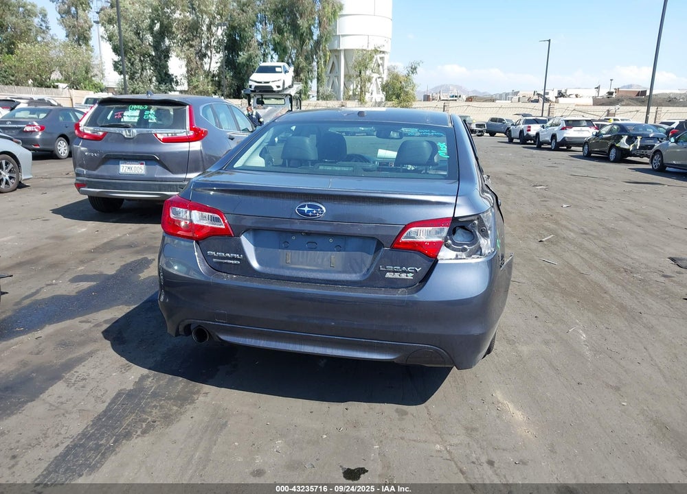 2015 SUBARU LEGACY 2.5I LIMITED VIN: 4S3BNAJ67F3006579