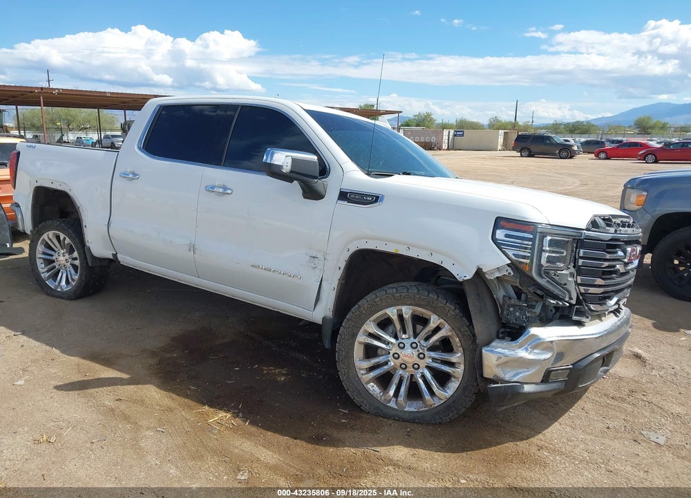 2022 GMC SIERRA 1500 4WD SHORT BOX SLT VIN: 3GTUUDED9NG502016