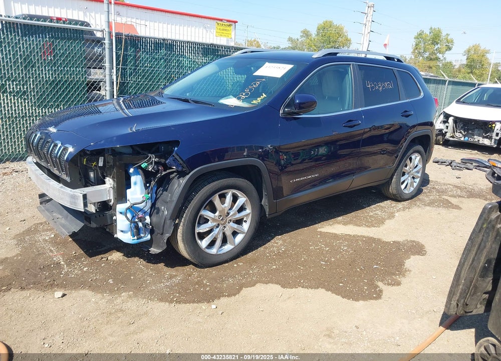 2016 JEEP CHEROKEE VIN: 1C4PJLDB9GW158627
