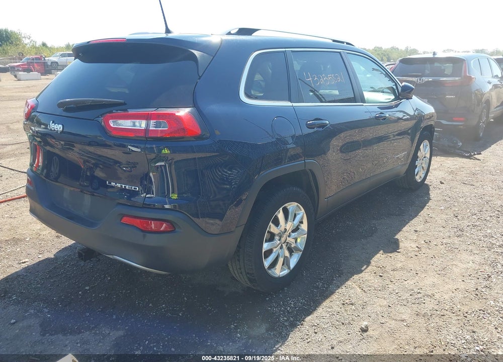 2016 JEEP CHEROKEE VIN: 1C4PJLDB9GW158627