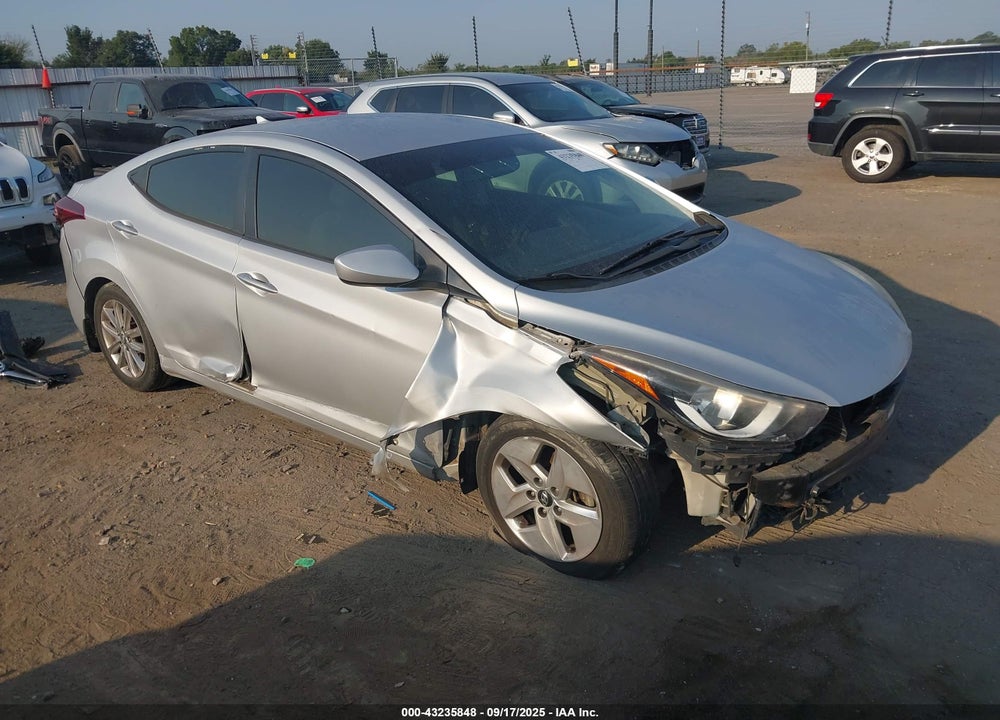 2015 HYUNDAI ELANTRA SE VIN: KMHDH4AE4FU279185