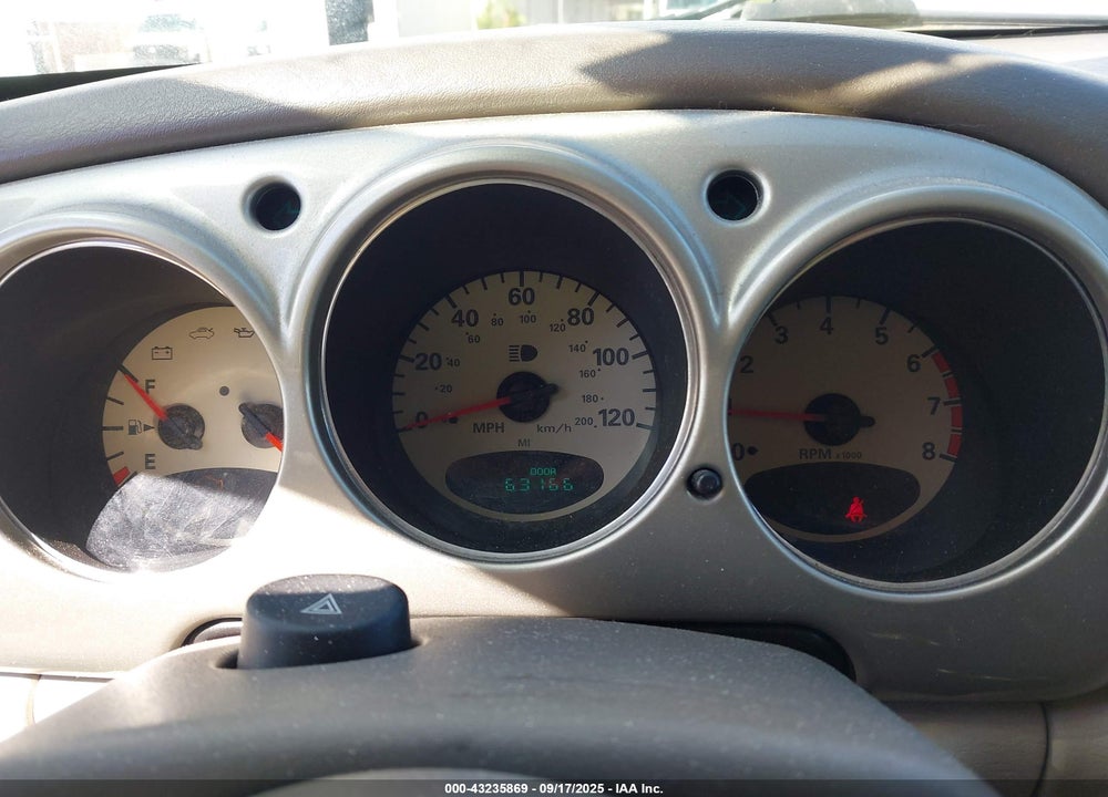 2005 CHRYSLER PT CRUISER TOURING VIN: 3C4FY58B45T639384