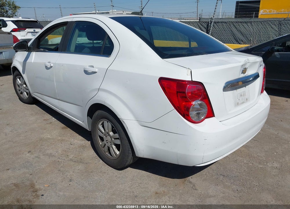 2016 CHEVROLET SONIC VIN: 1G1JC5SG7G4160617