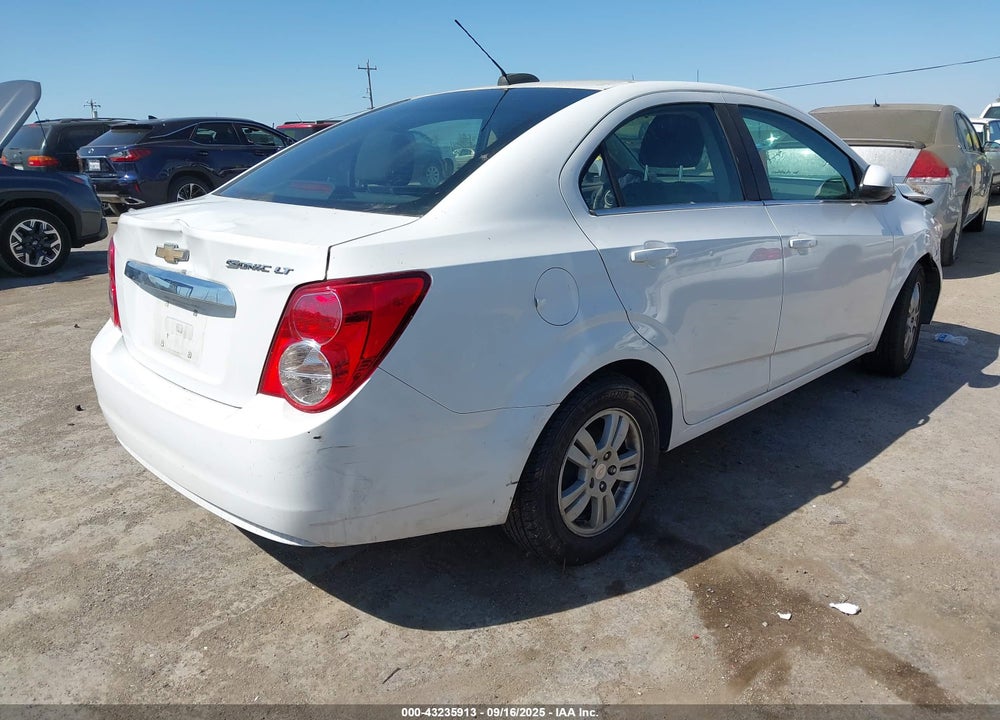 2016 CHEVROLET SONIC VIN: 1G1JC5SG7G4160617